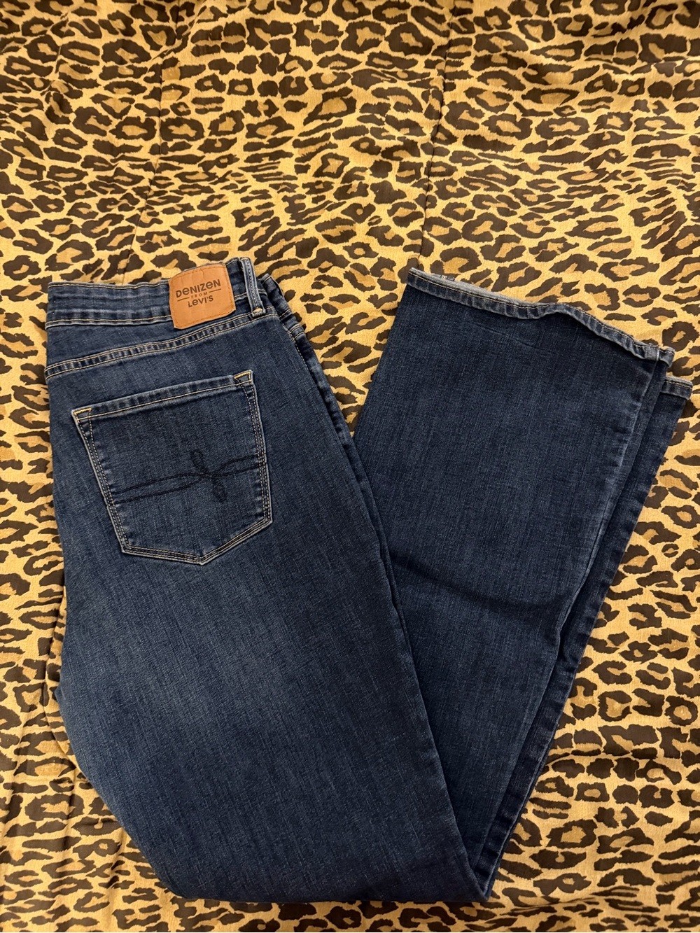 Denizen from Levi's Women's Dark Blue Boot Cut Jeans